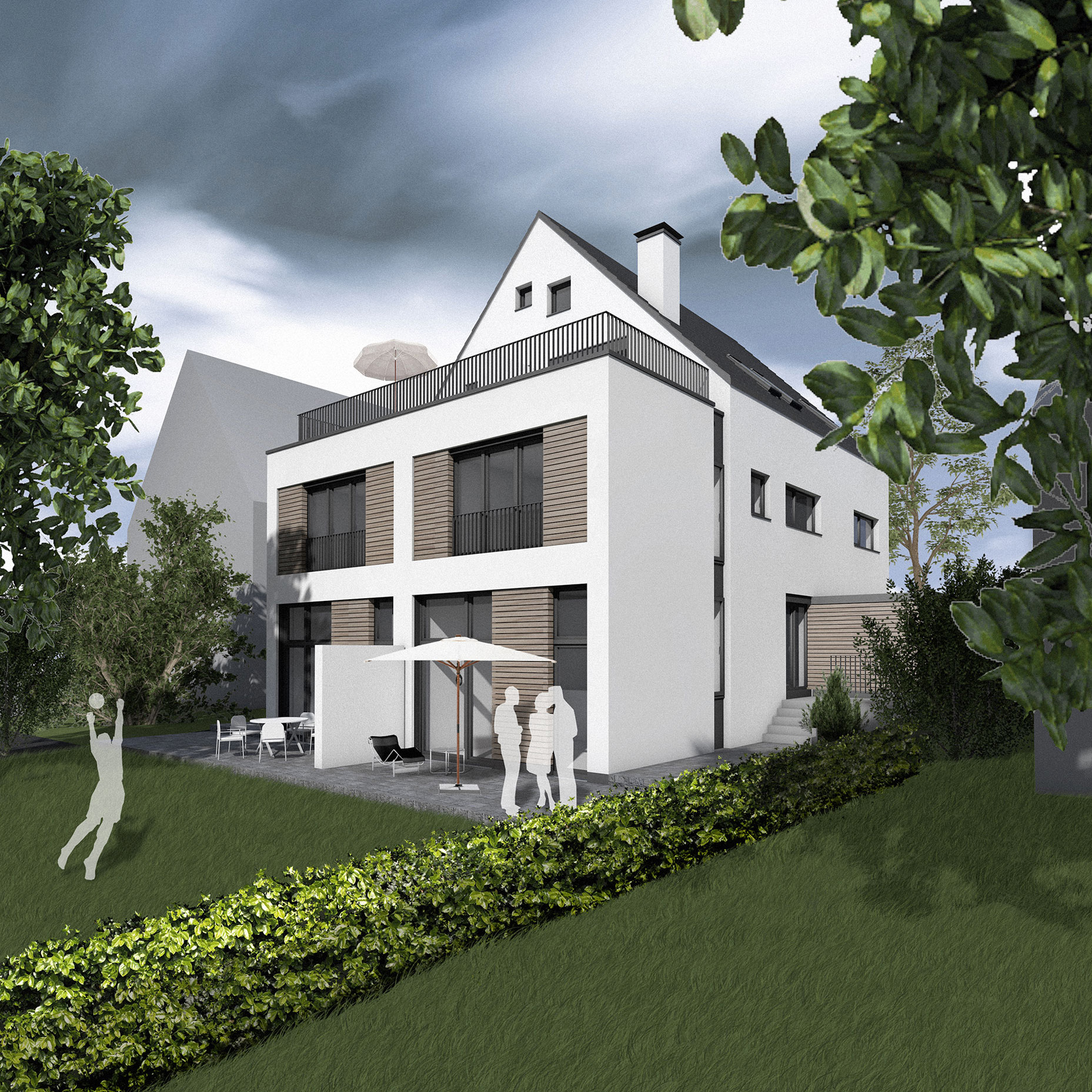 Wohnhaus PB – weitere Projektansicht in Essen